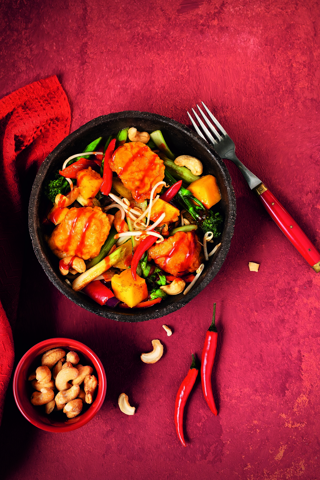 Fried Chicken mit Spicy Chili