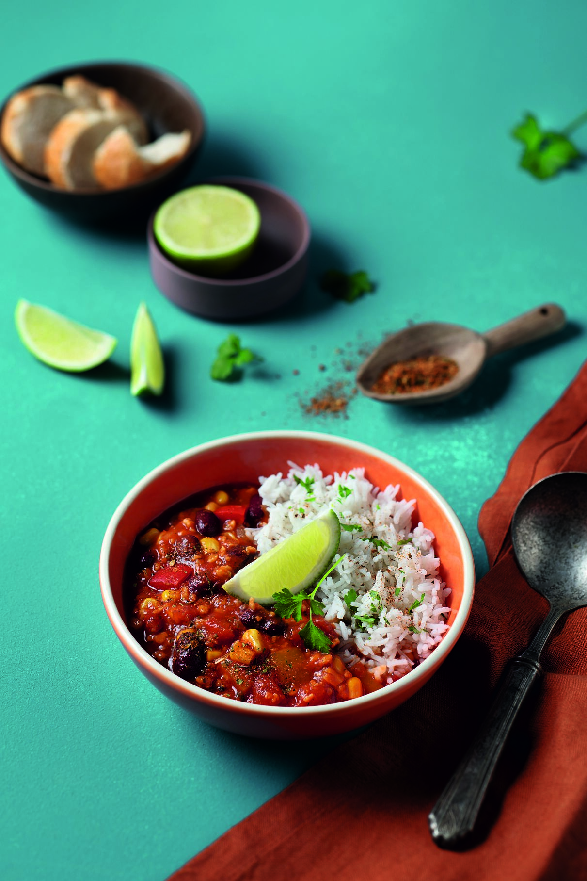 Ein mexikanischer Klassiker ohne Fleisch – Chili sin Carne mit Fiesta