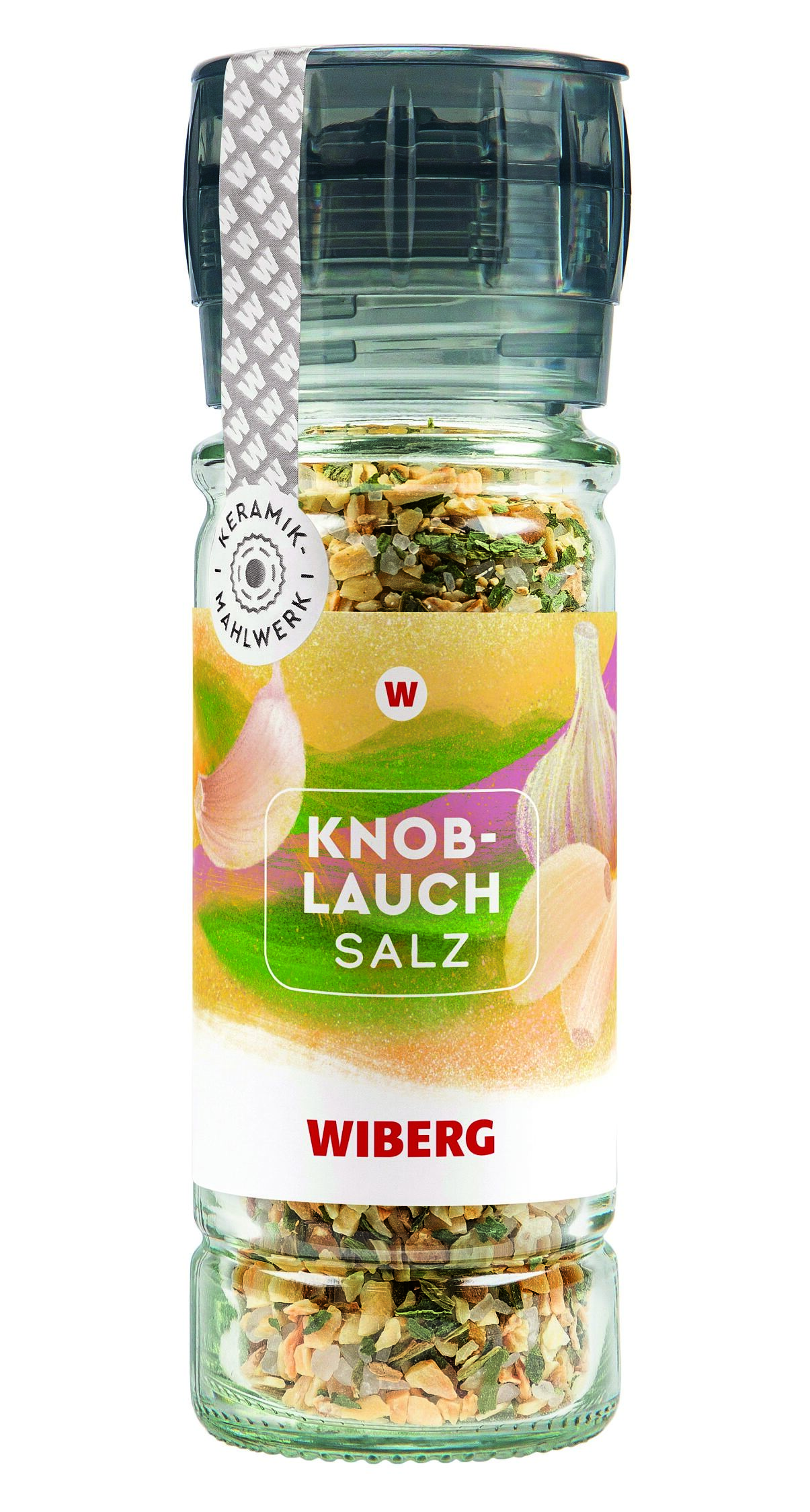 Gewürzmühle Knoblauch Salz